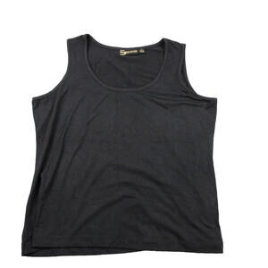 Serena Williams Signature Statement Black Tank Top Women's‎ Size 1X